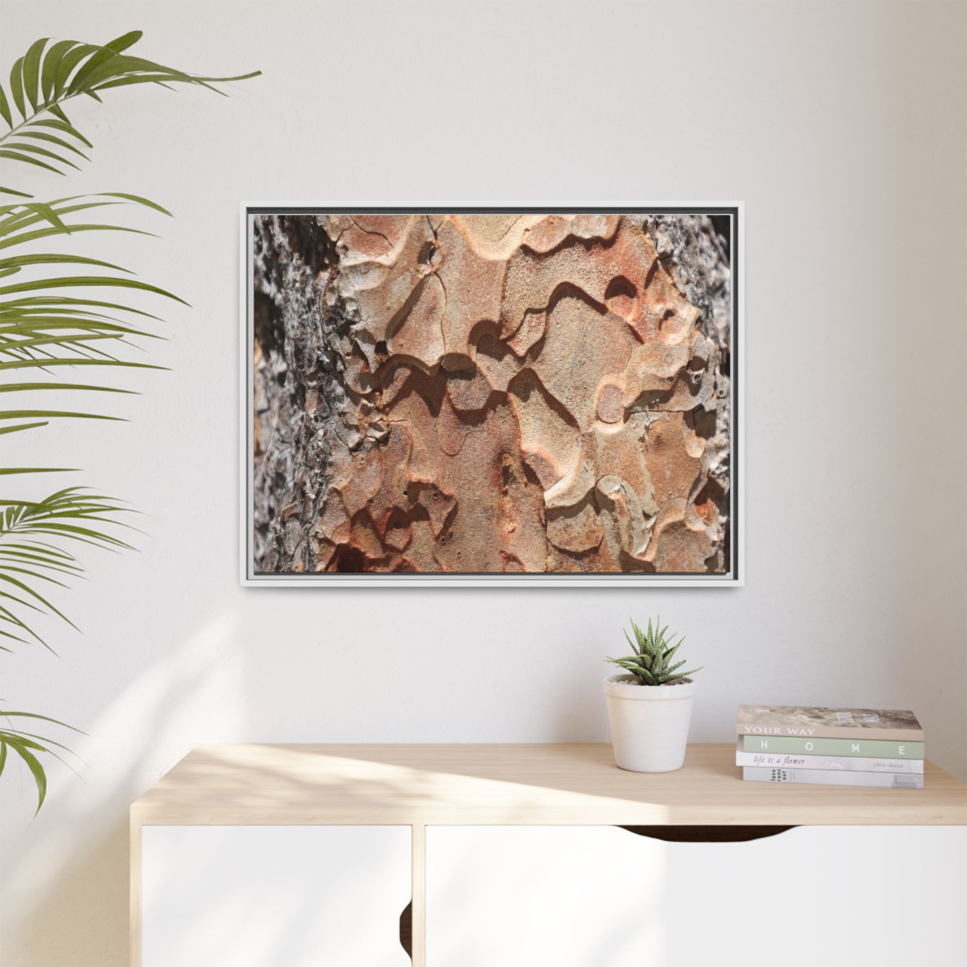 Rust and Stone - Unique Stretched Canvas Wall Art - Art By Earth