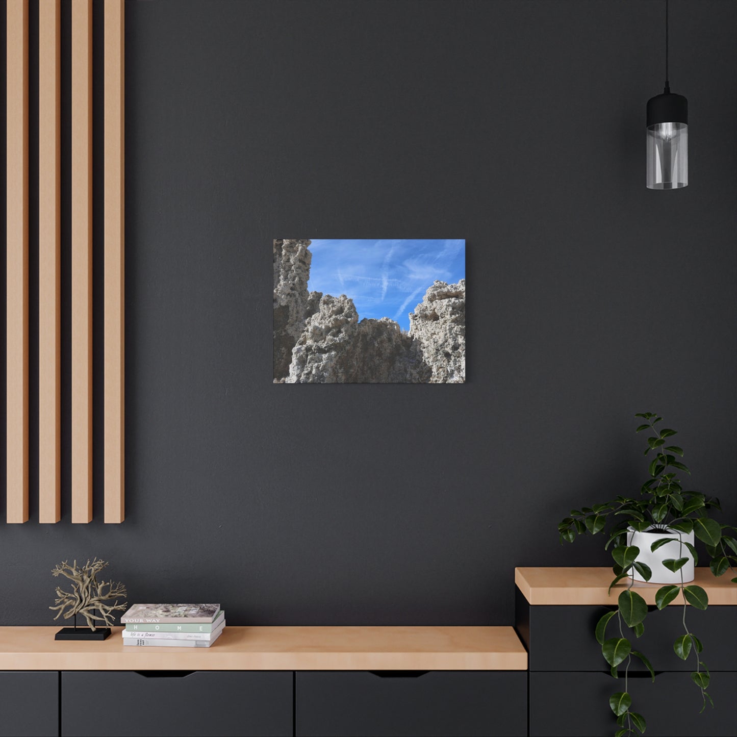 Towers of Stone - Unique Frameless Canvas Wall Art