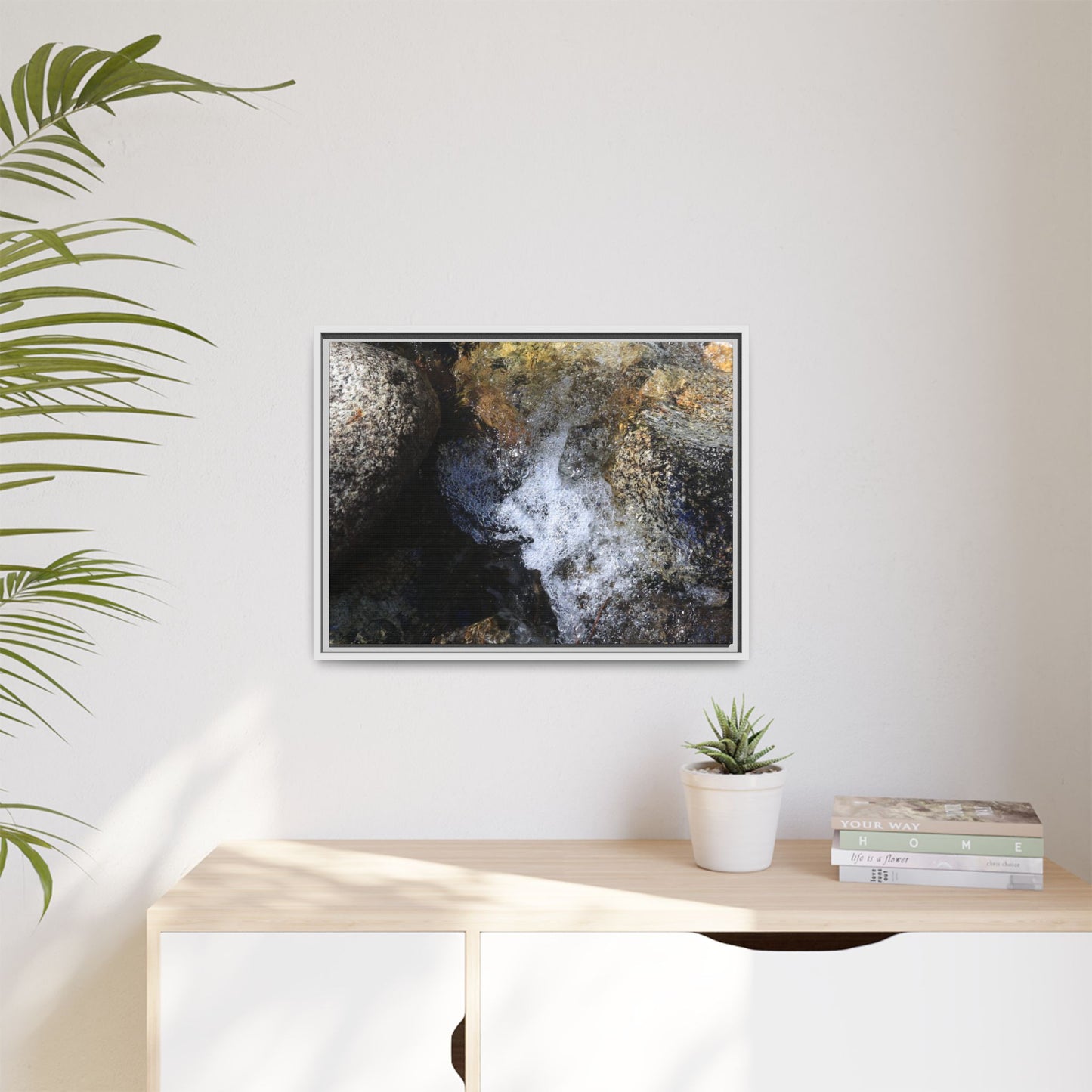Nature's Turbulence - Unique Stretched Canvas Wall Art - Art By Earth