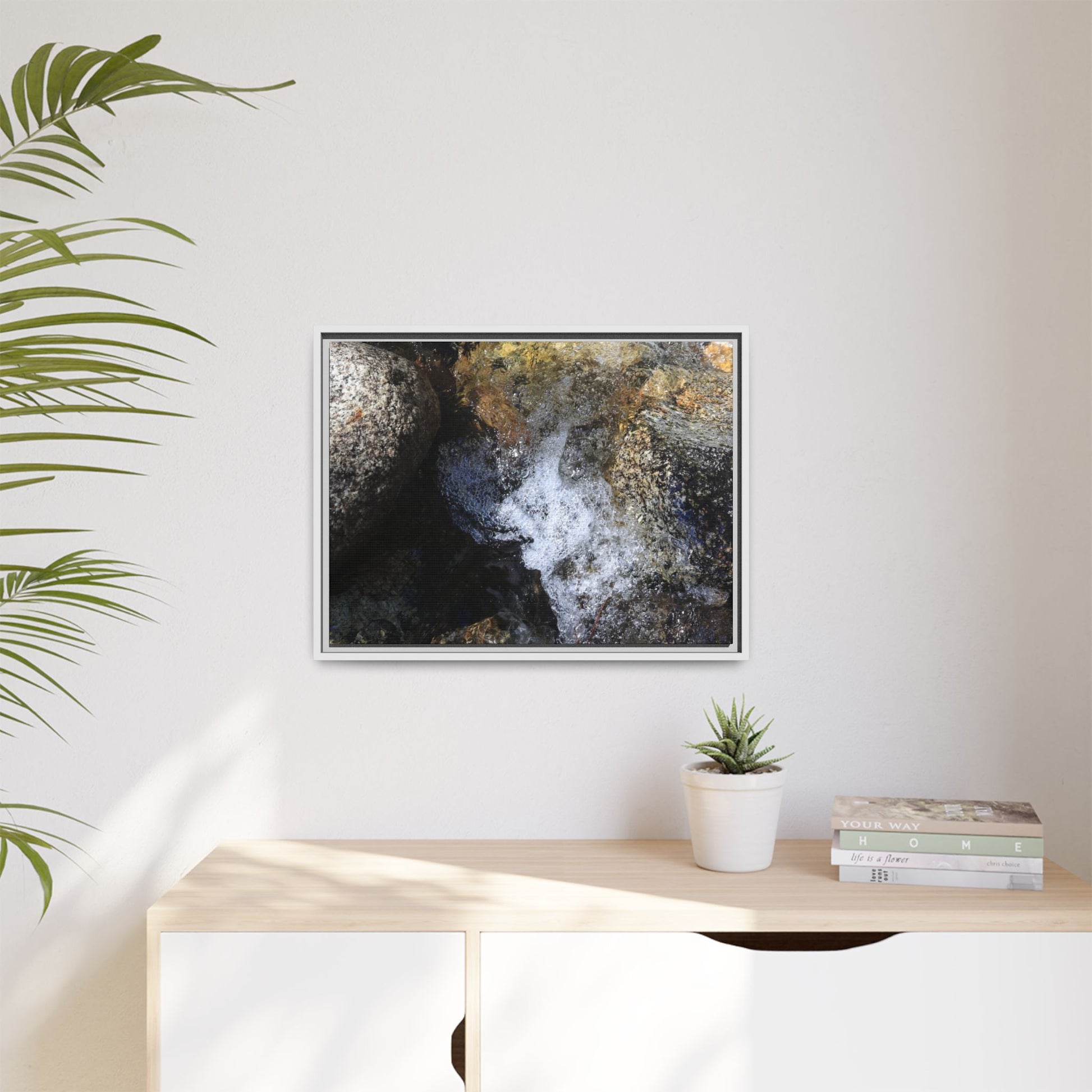 Nature's Turbulence - Unique Stretched Canvas Wall Art - Art By Earth