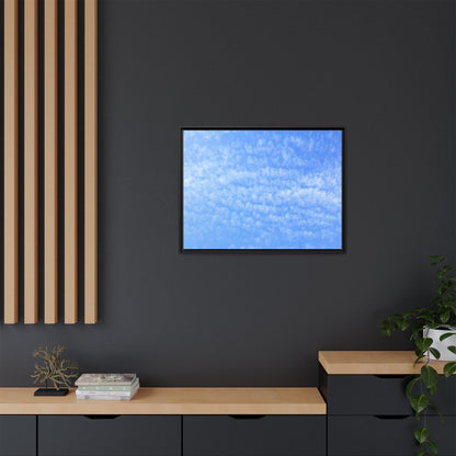 Wispy Blue Dreams - Unique Stretched Canvas Wall Art - Art By Earth