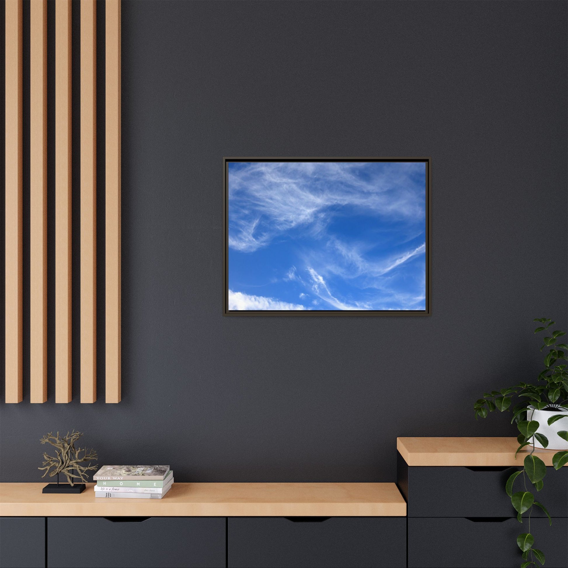 Cloudscape Reverie - Unique Stretched Canvas Wall Art - Art By Earth