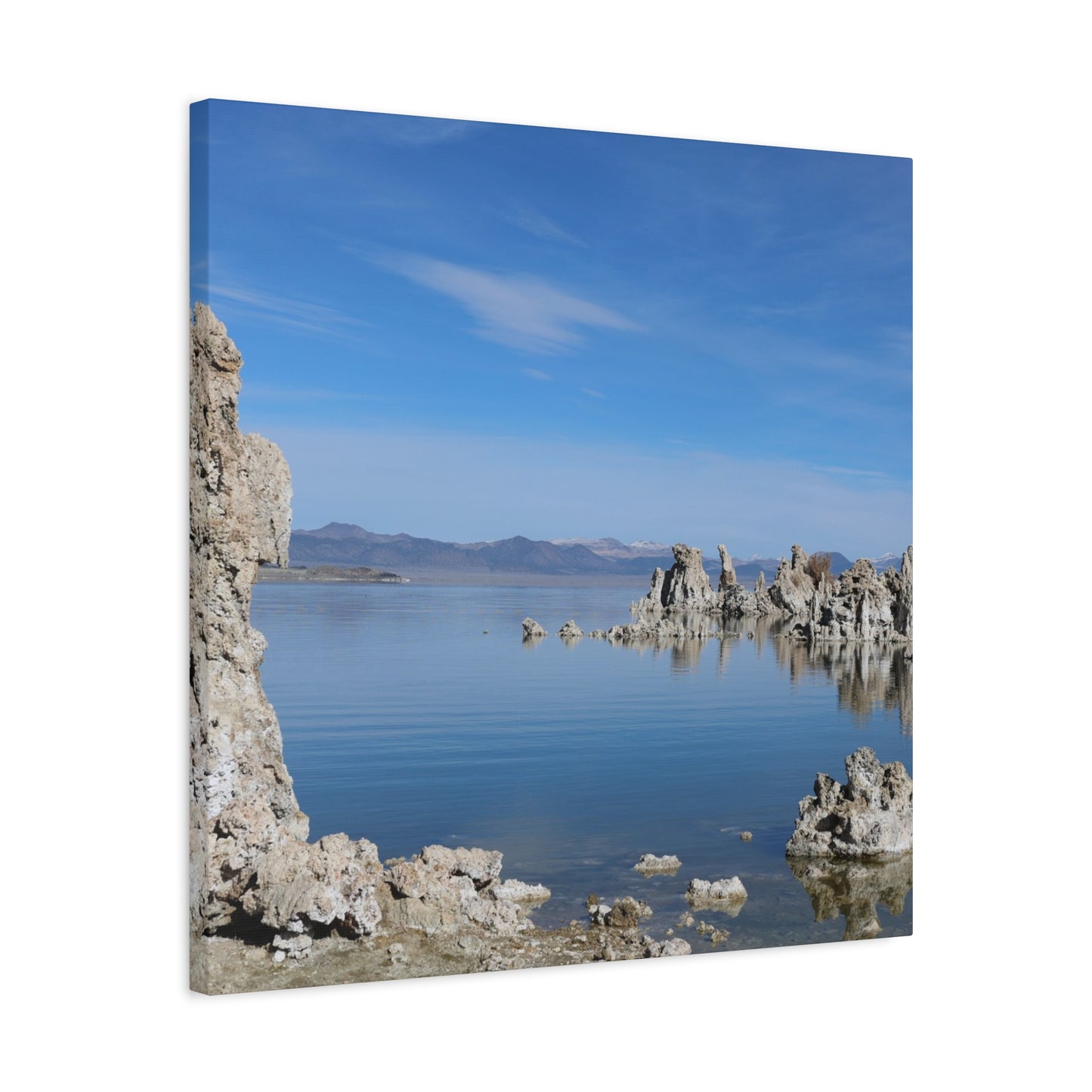 Echoes of Stone and Water - Unique Frameless Canvas Wall Art