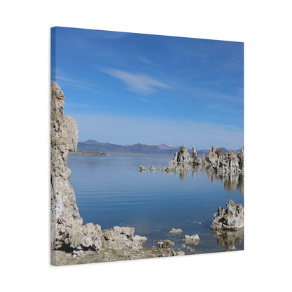 Echoes of Stone and Water - Unique Frameless Canvas Wall Art