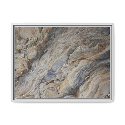 Layers of Earth's History - Unique Stretched Canvas Wall Art - Art By Earth