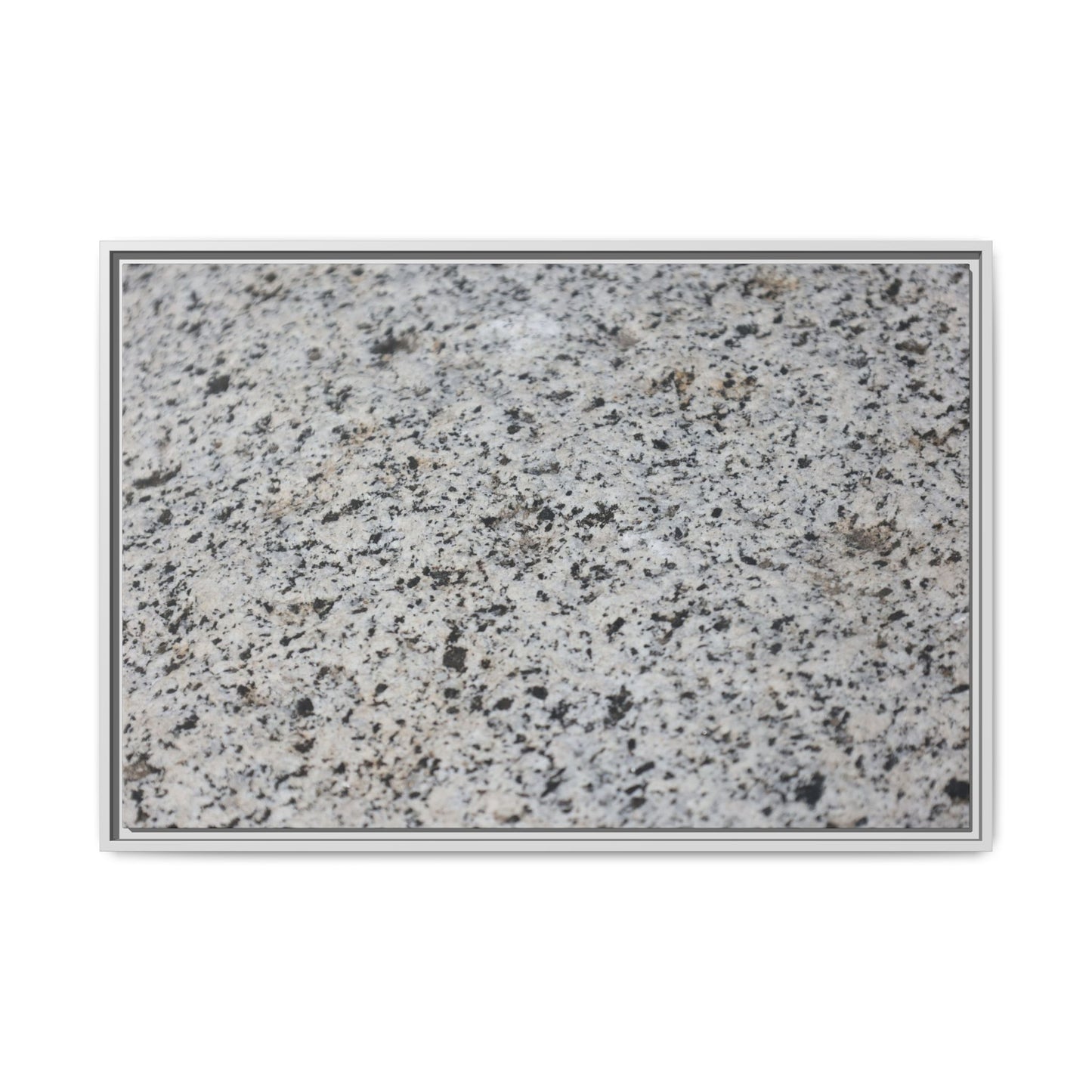 Monochrome Mosaic - Unique Stretched Canvas Wall Art - Art By Earth