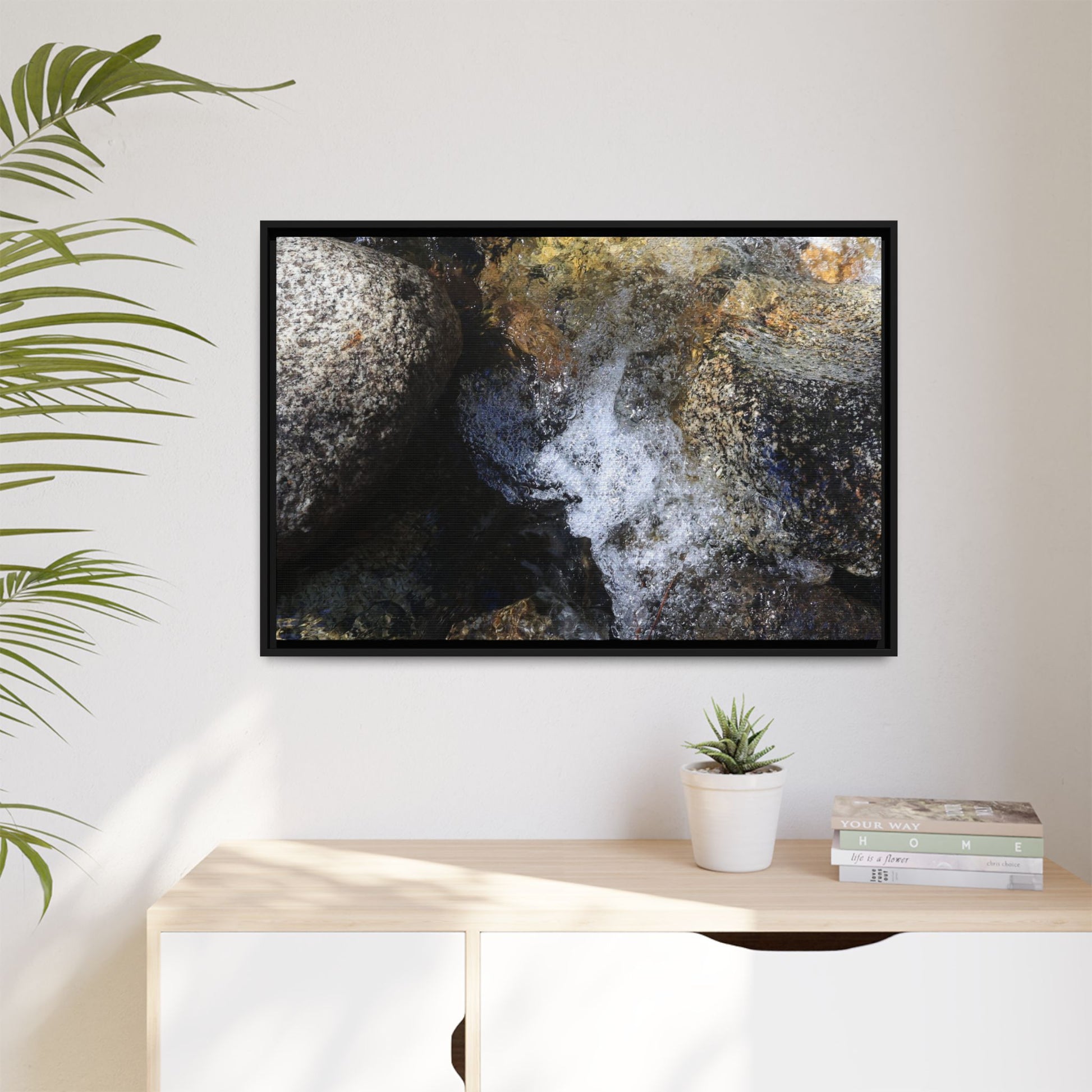 Nature's Turbulence - Unique Stretched Canvas Wall Art - Art By Earth