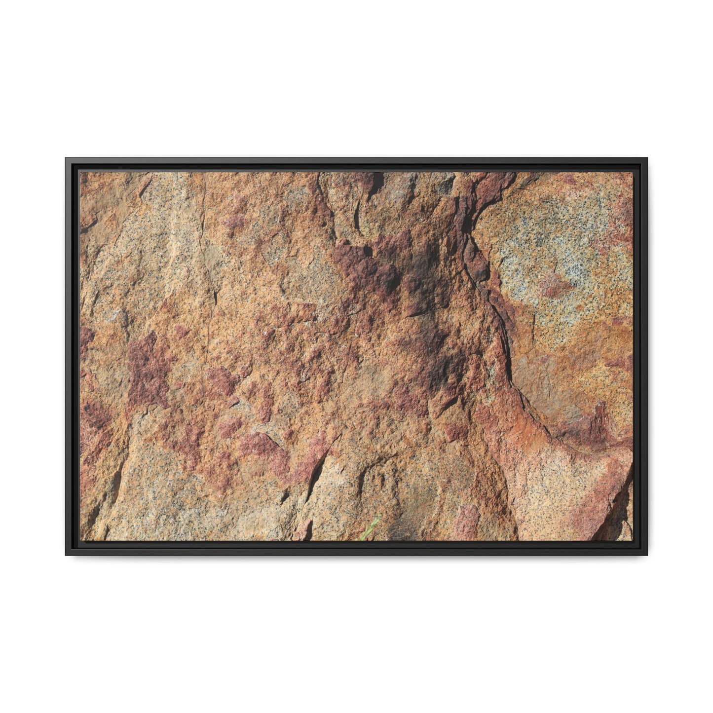 Russet Stone - Unique Stretched Canvas Wall Art - Art By Earth