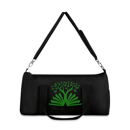 Black - ART BY EARTH DUFFEL BAG