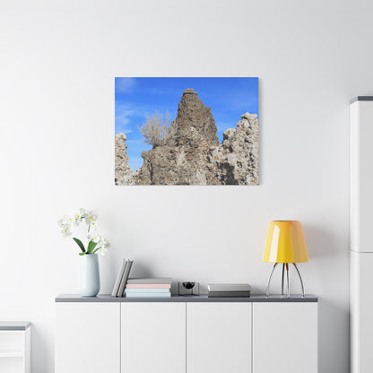 Towering Sentinels of Stone - Unique Frameless Canvas Wall Art