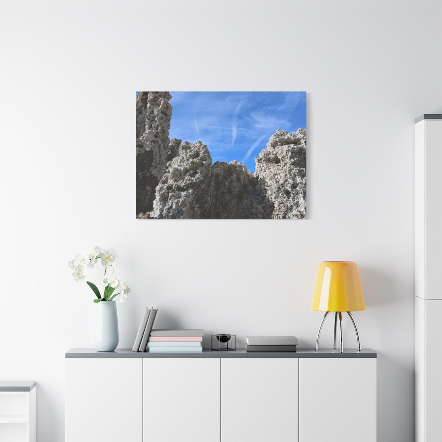 Towers of Stone - Unique Frameless Canvas Wall Art