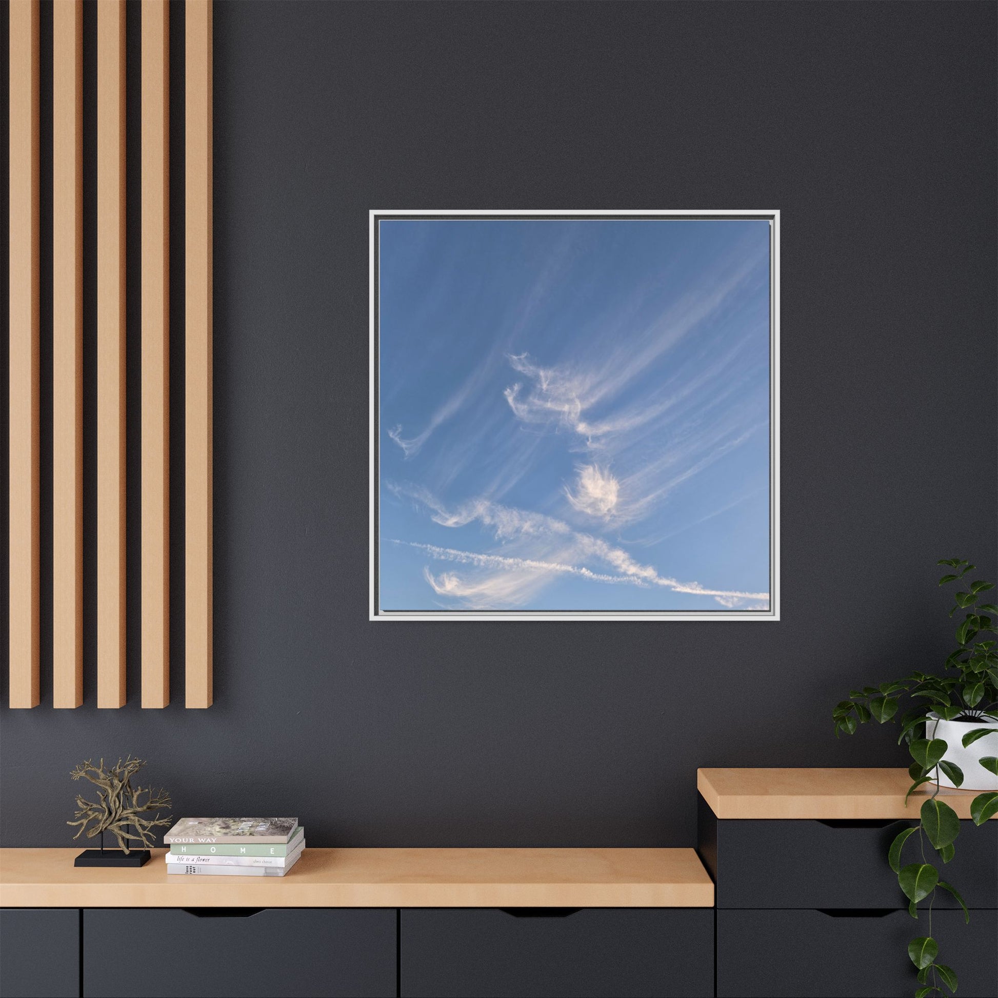 Wispy Dreams - Unique Stretched Canvas Wall Art - Art By Earth