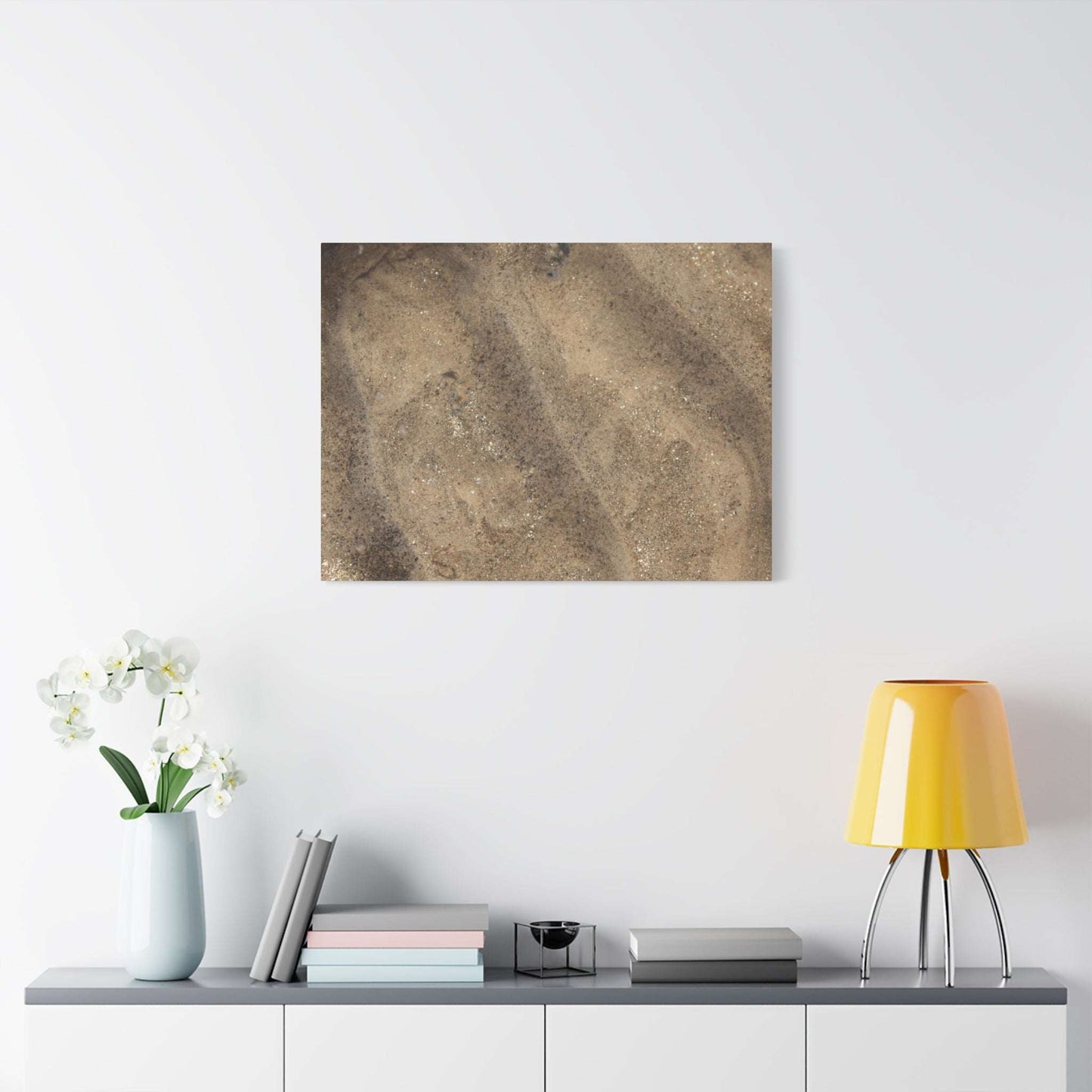 Shallow Waters - Unique Frameless Canvas Wall Art - Art By Earth