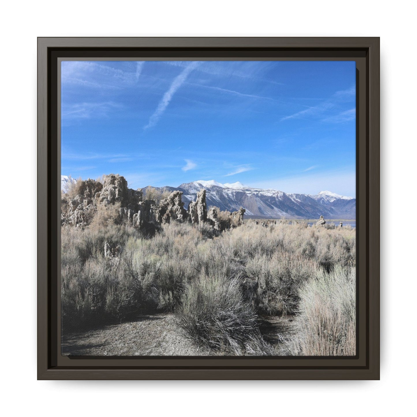 Whispers of the Sagebrush Steppe - Unique Stretched Canvas Wall Art