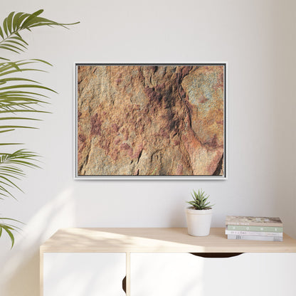 Russet Stone - Unique Stretched Canvas Wall Art - Art By Earth