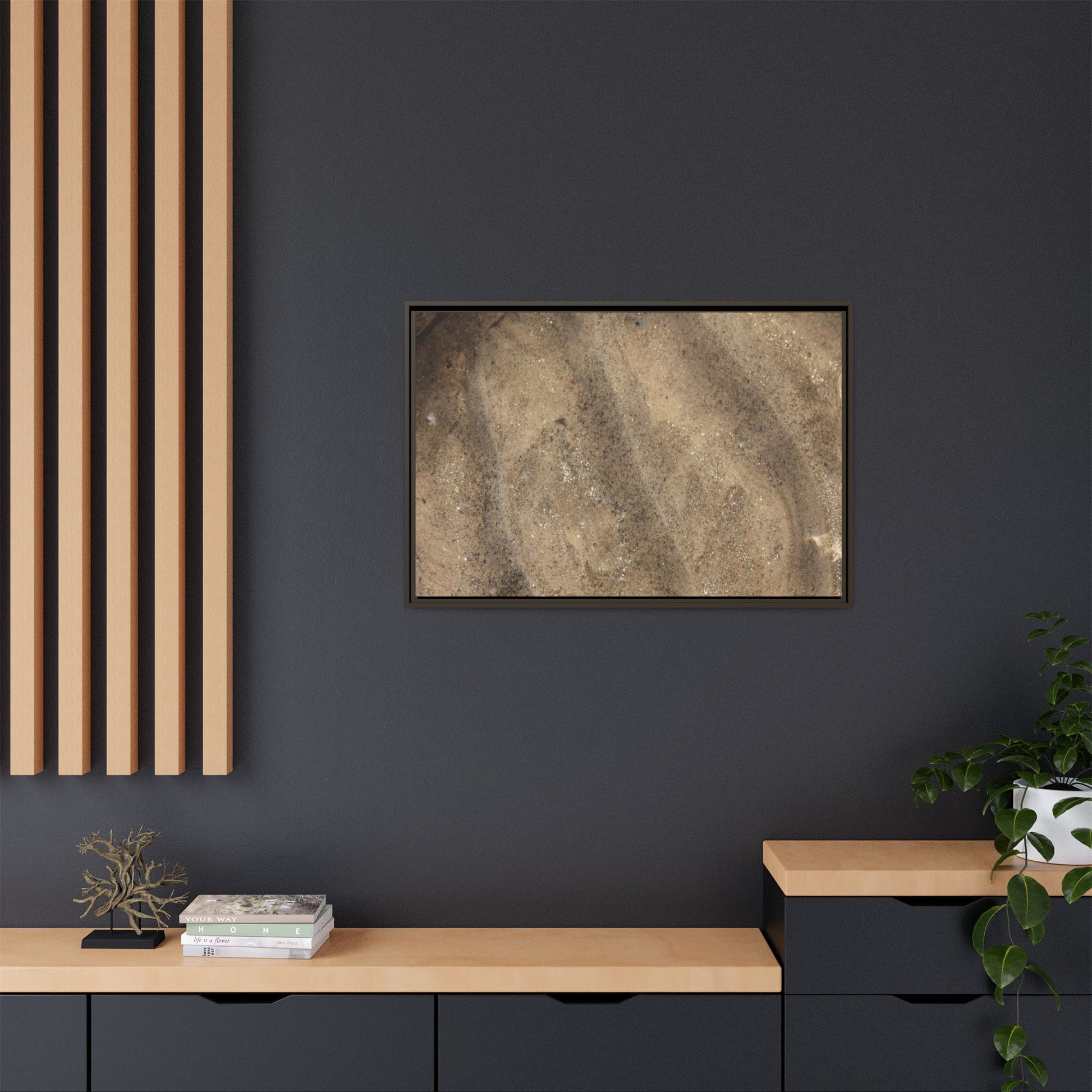 Tidal Pool Secrets - Unique Stretched Canvas Wall Art - Art By Earth