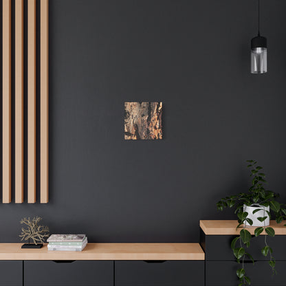 Wooden Terrain - Unique Frameless Canvas Wall Art - Art By Earth