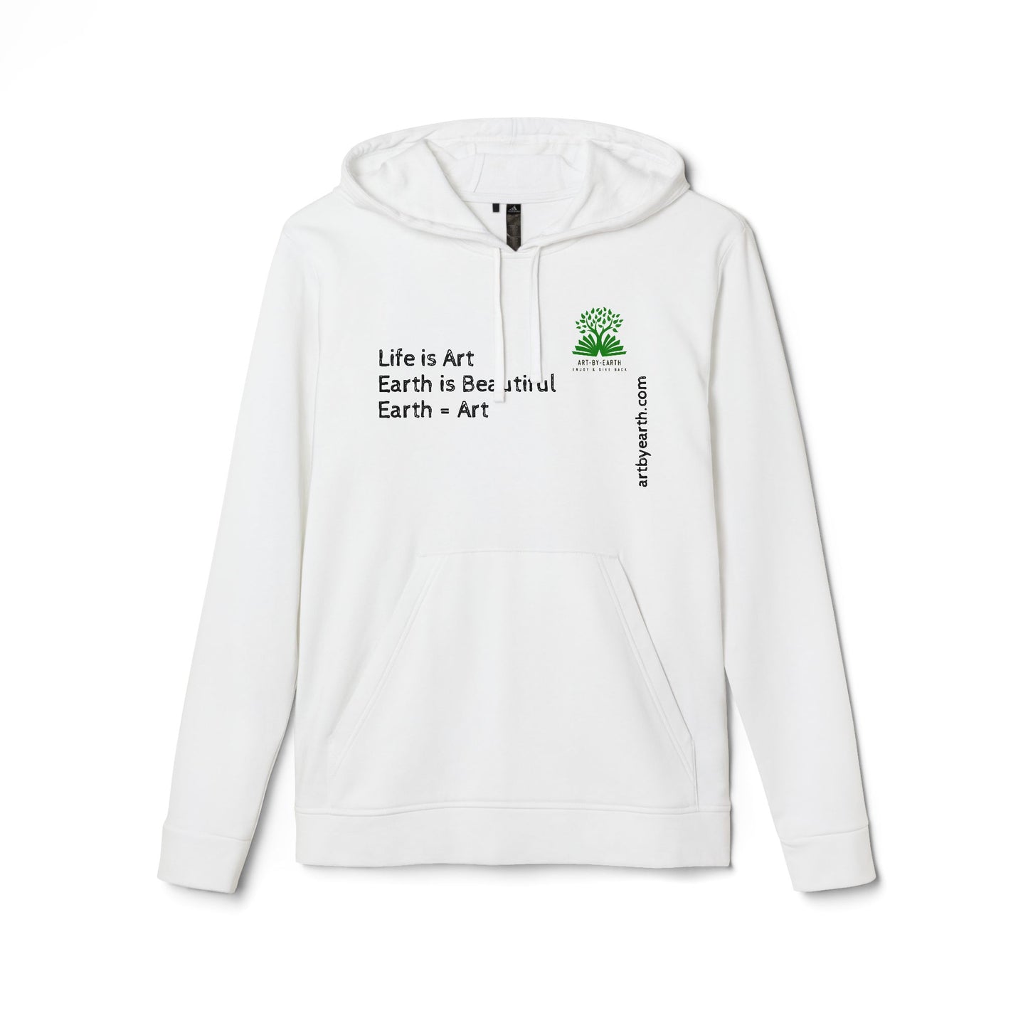 Z - ART BY EARTH HOODIE - adidas Unisex Fleece Hoodie - Art By Earth