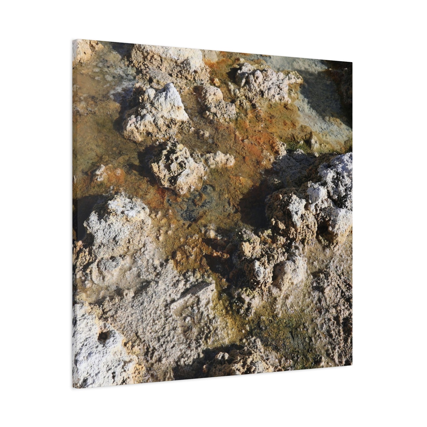Mineral Landscape - Unique Frameless Canvas Wall Art