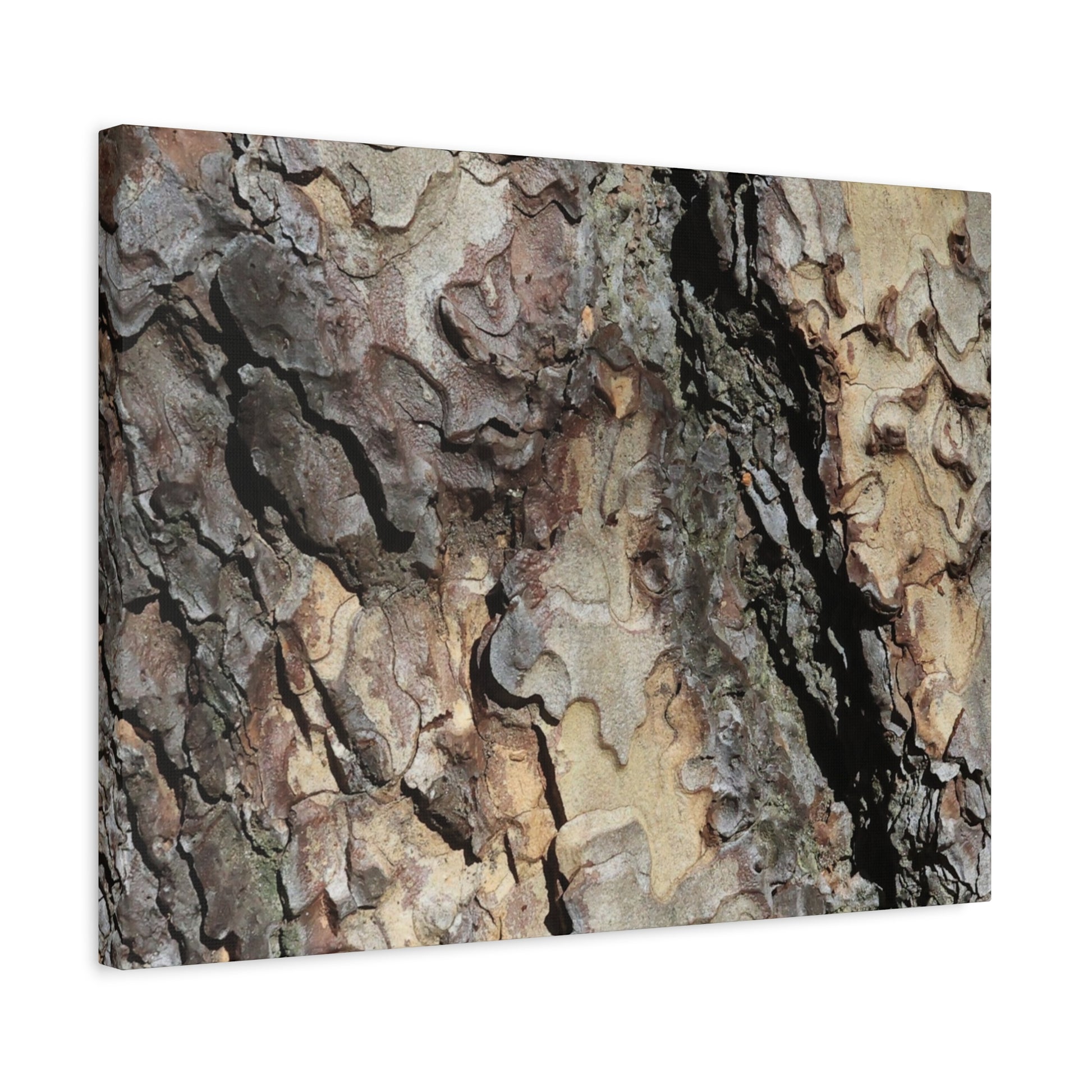 Wooden Labyrinth - Unique Frameless Canvas Wall Art - Art By Earth