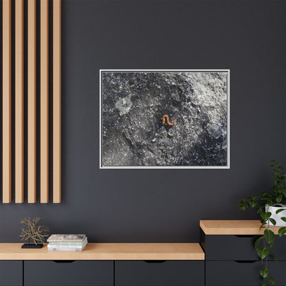 Volcanic Ash and Copper - Unique Stretched Canvas Wall Art - Art By Earth