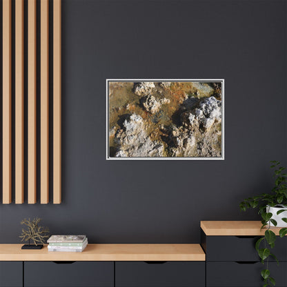 Textural Metamorphosis - Unique Stretched Canvas Wall Art