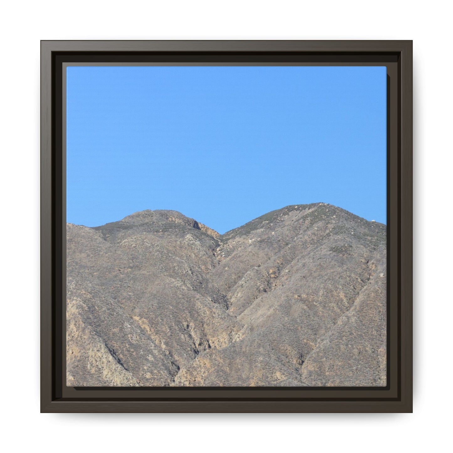 Arid Mountain Breath - Unique Stretched Canvas Wall Art - Art By Earth