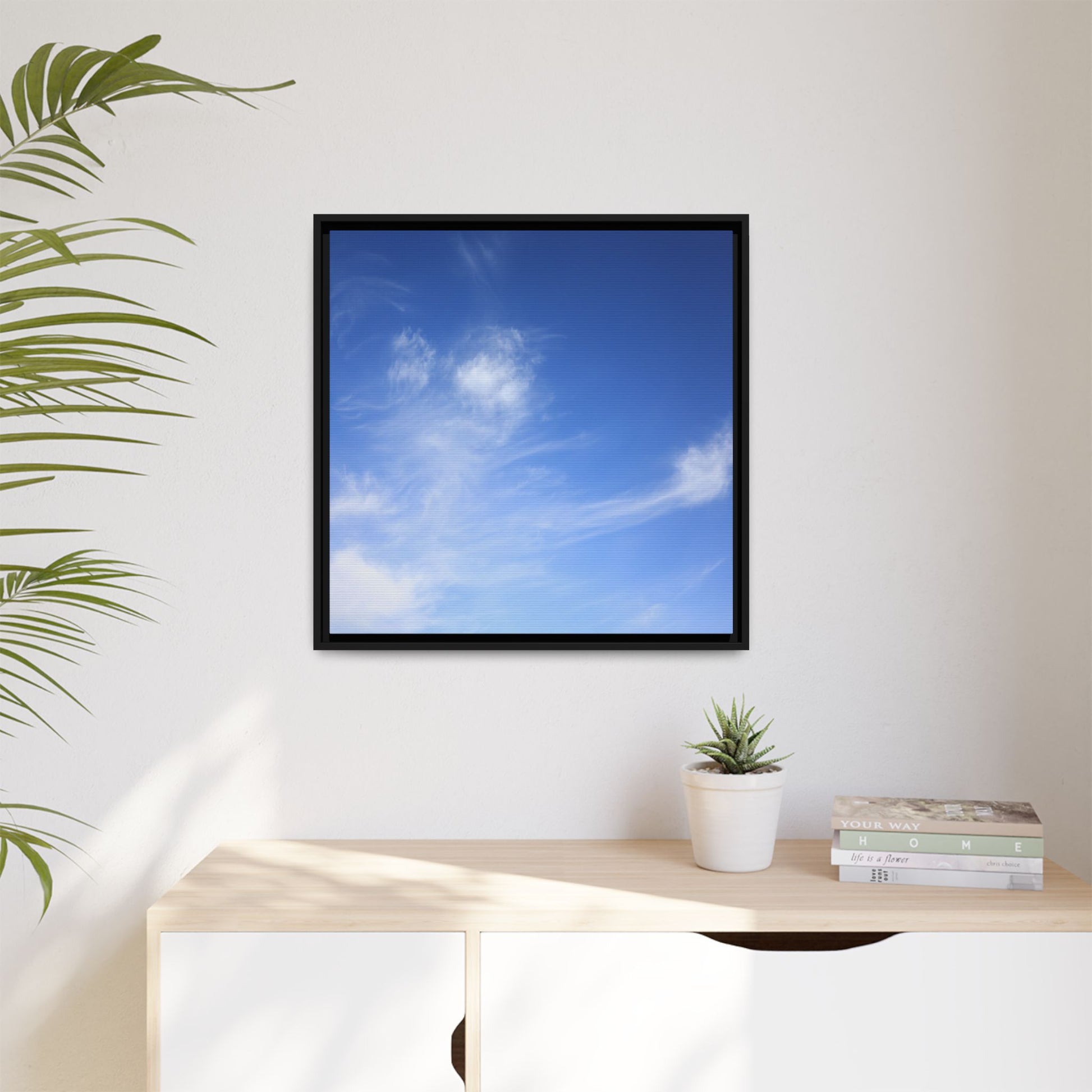 Blue Serenity - Unique Stretched Canvas Wall Art - Art By Earth