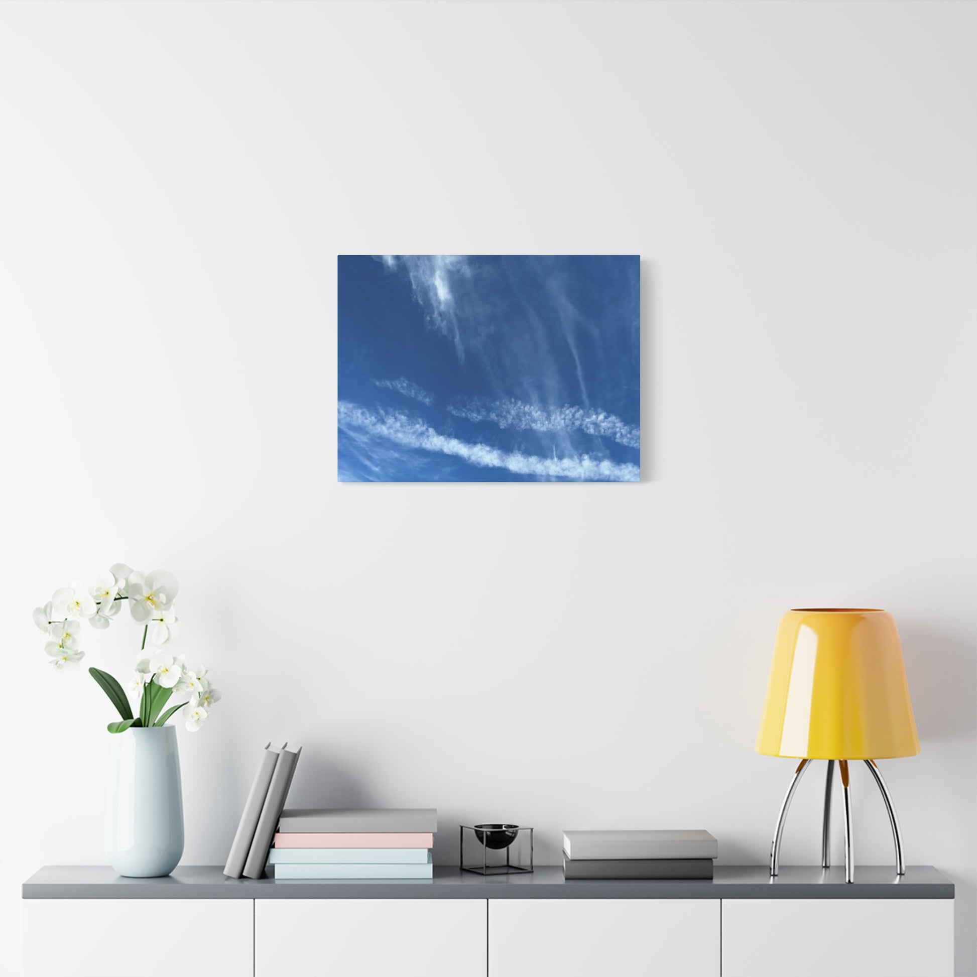Sky's Poetry - Unique Frameless Canvas Wall Art - Art By Earth