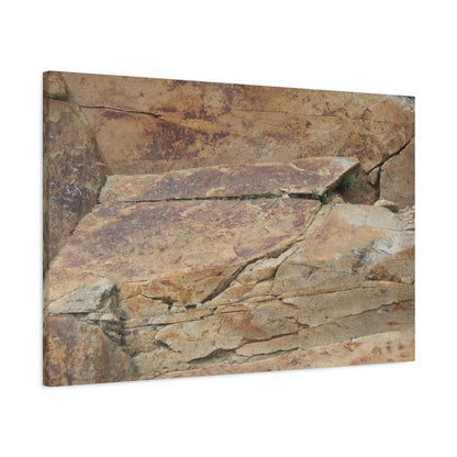 Rocky Terrain - Unique Frameless Canvas Wall Art - Art By Earth