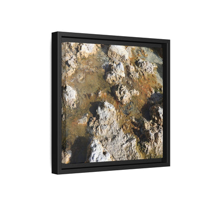 Stone Sea of Silence - Unique Stretched Canvas Wall Art