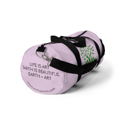Pink - Z - ART BY EARTH DUFFEL BAG