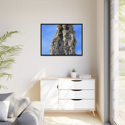 Stone Sentinel - Unique Stretched Canvas Wall Art