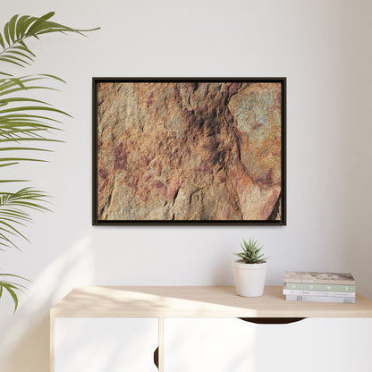 Russet Stone - Unique Stretched Canvas Wall Art - Art By Earth