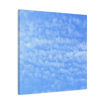 Clouded Reverie - Unique Frameless Canvas Wall Art - Art By Earth