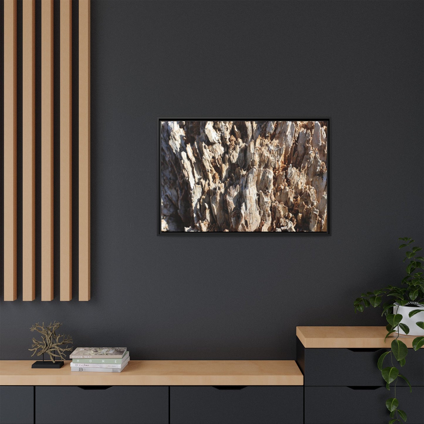 Fractal Fragments - Unique Stretched Canvas Wall Art