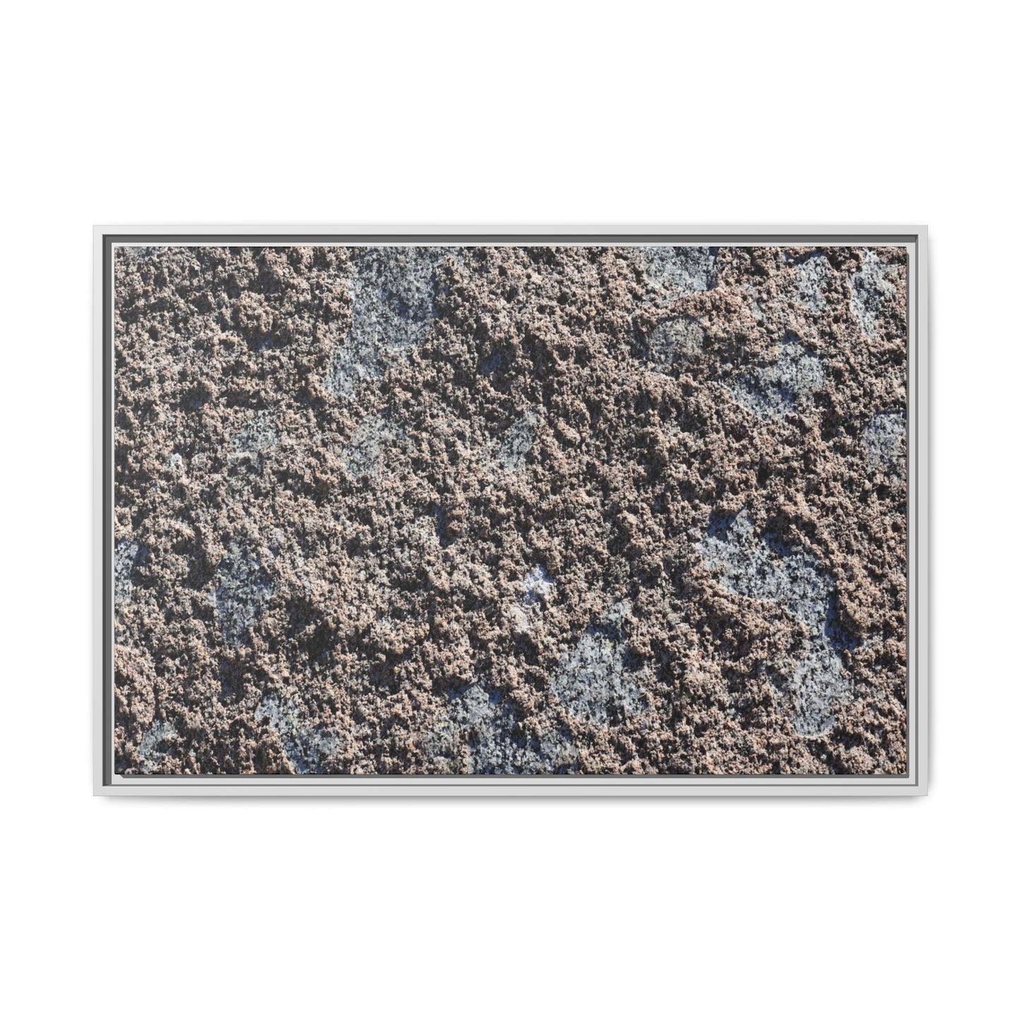 Textured Ground - Unique Stretched Canvas Wall Art
