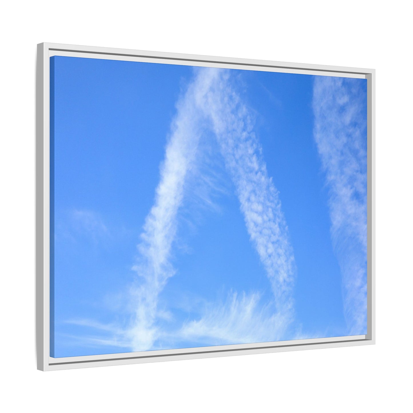 Skyward Whispers - Unique Stretched Canvas Wall Art - Art By Earth