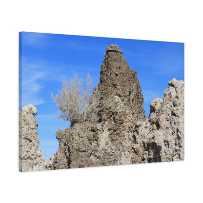 Towering Sentinels of Stone - Unique Frameless Canvas Wall Art