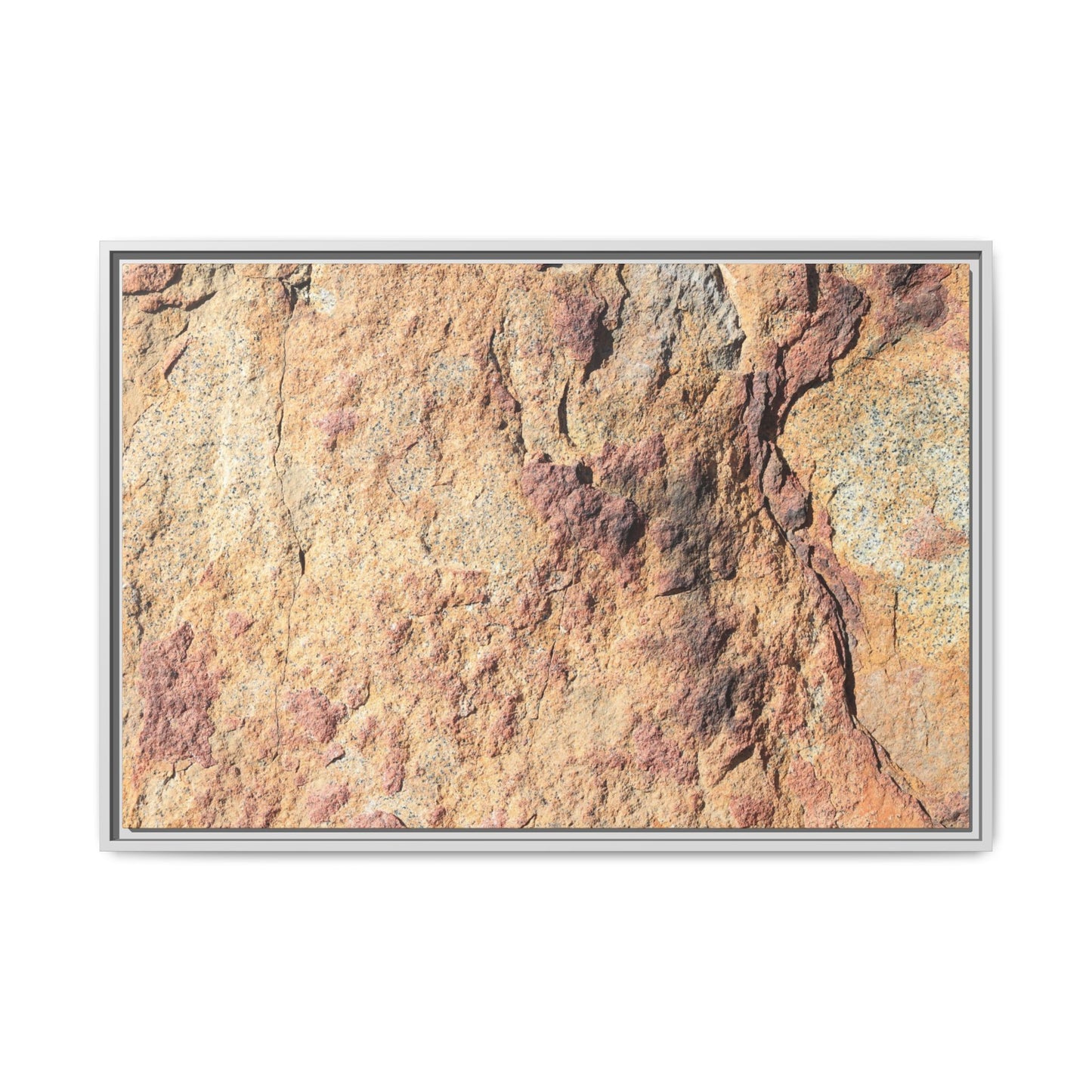 Fractal Stone - Unique Stretched Canvas Wall Art - Art By Earth