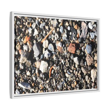 Stones and Soil - Unique Stretched Canvas Wall Art