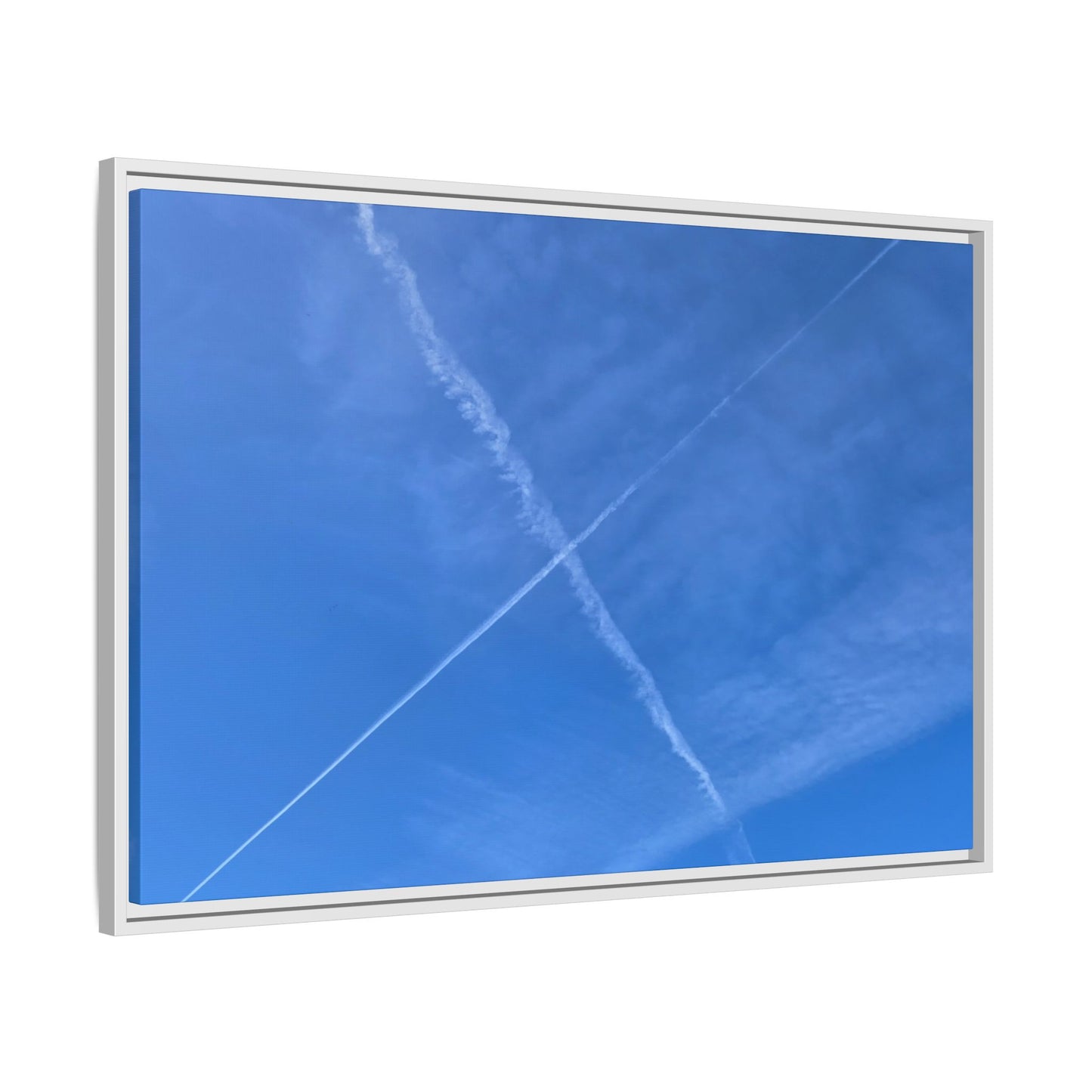 Sky Crossroads - Unique Stretched Canvas Wall Art - Art By Earth