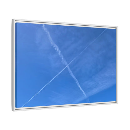 Sky Crossroads - Unique Stretched Canvas Wall Art - Art By Earth