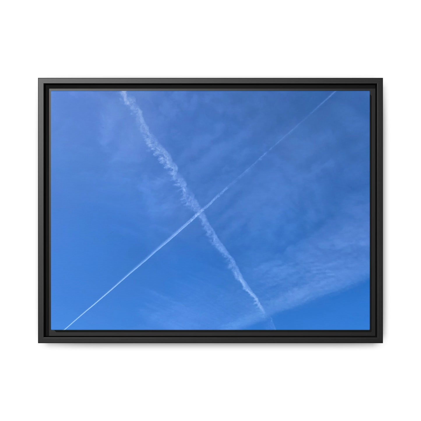 Sky Crossroads - Unique Stretched Canvas Wall Art - Art By Earth