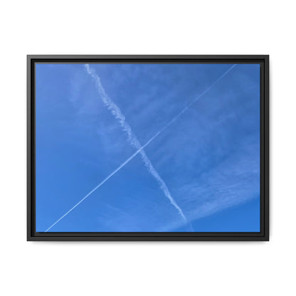 Sky Crossroads - Unique Stretched Canvas Wall Art - Art By Earth