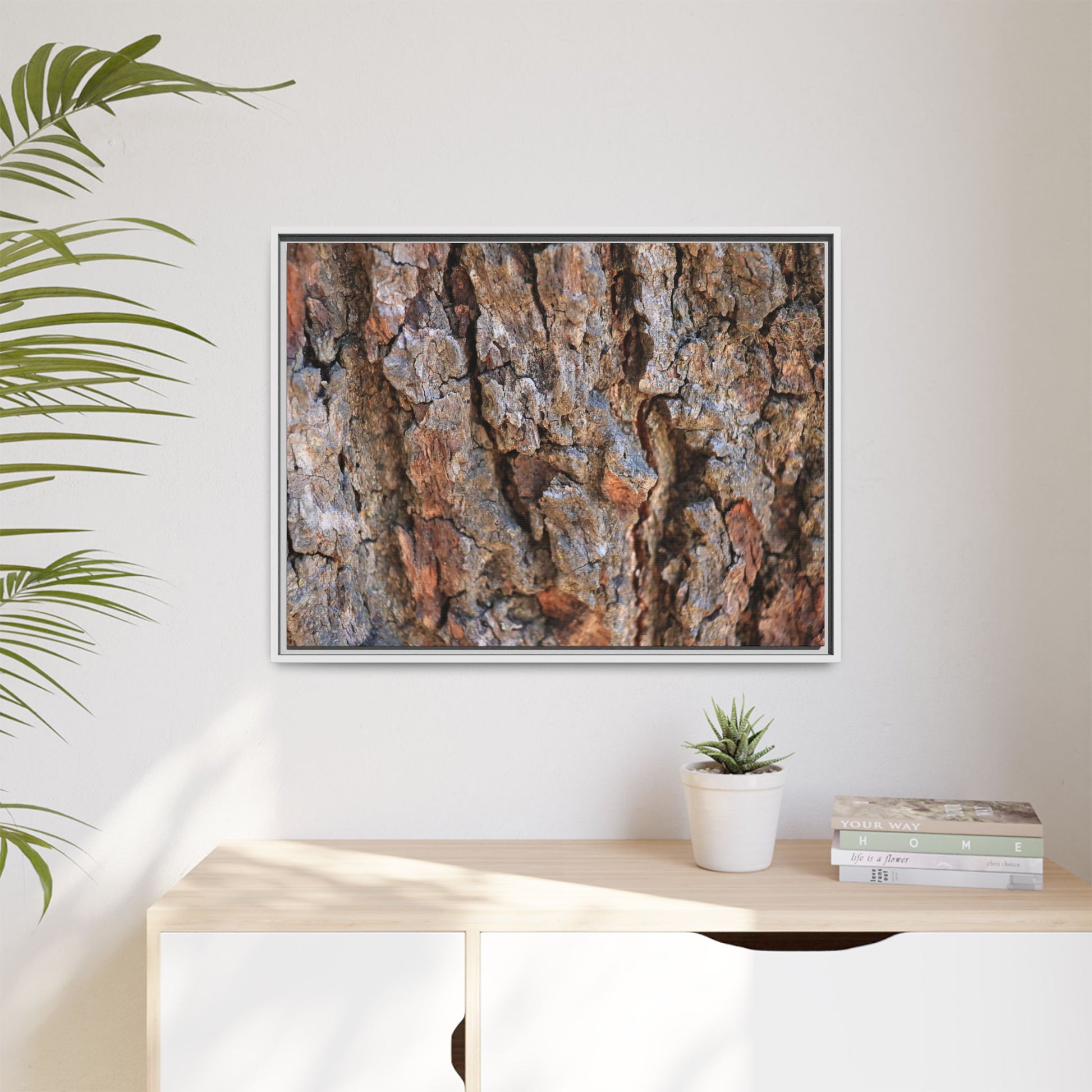 Craggy Textures - Unique Stretched Canvas Wall Art - Art By Earth