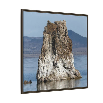 Tufa Tower Reflection - Unique Stretched Canvas Wall Art