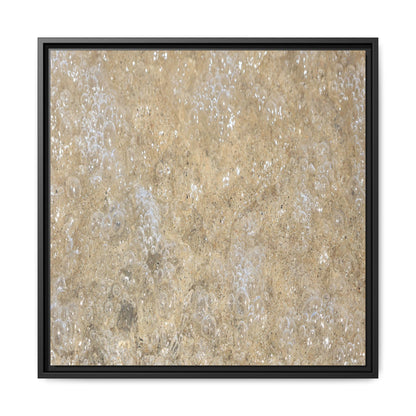 Bubbling Sand - Unique Stretched Canvas Wall Art - Art By Earth