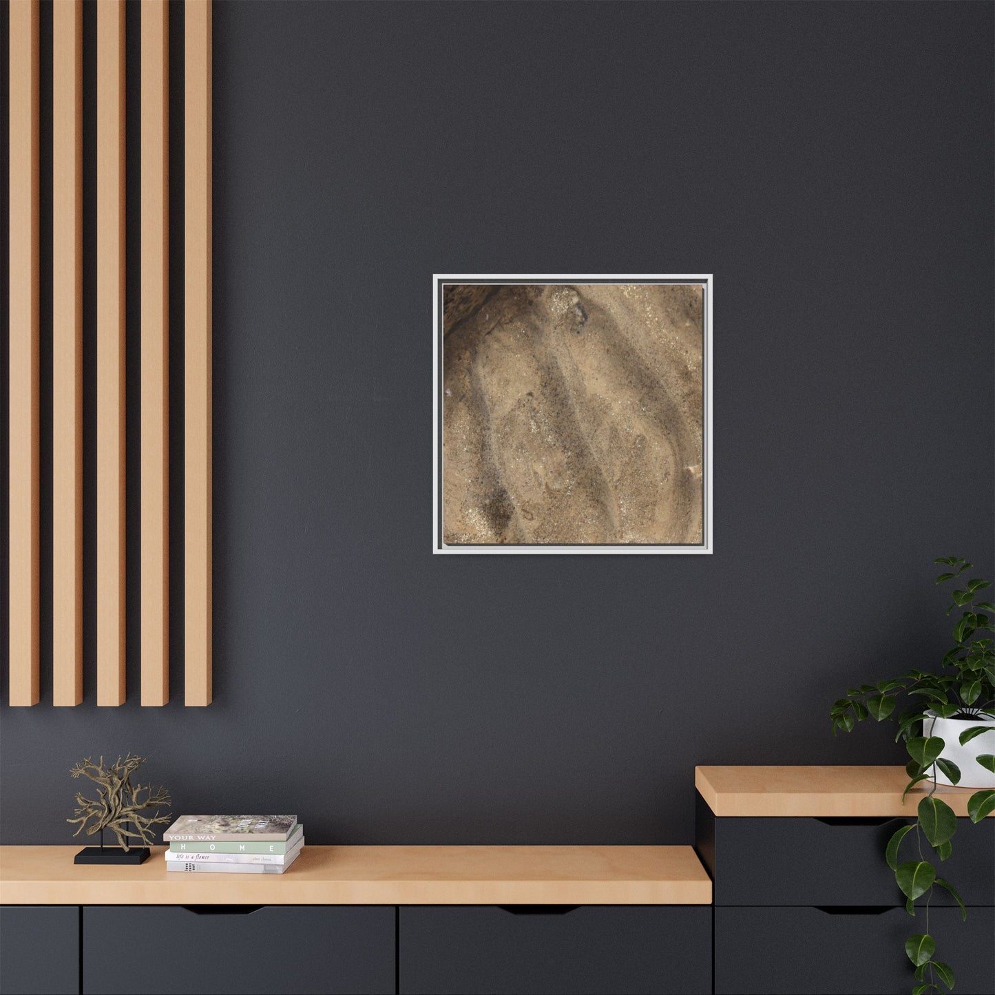 Tidal Pool Secrets - Unique Stretched Canvas Wall Art - Art By Earth