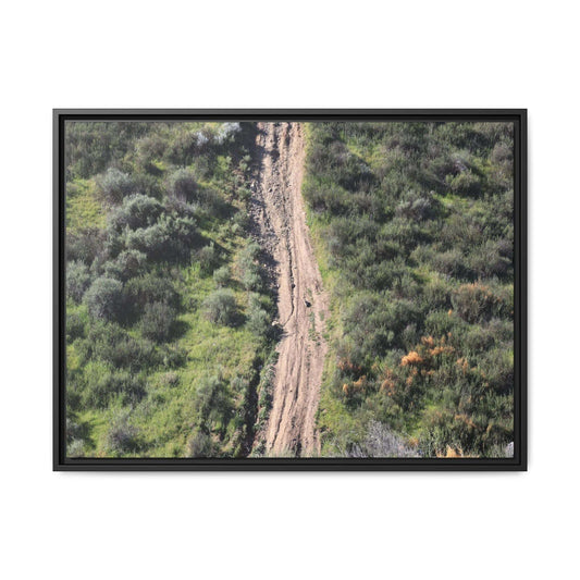 Desert Path Through Sage - Unique Stretched Canvas Wall Art - Art By Earth